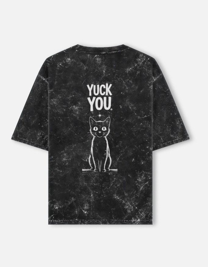Unisex Acid Washed Oversized Tee - Image 1