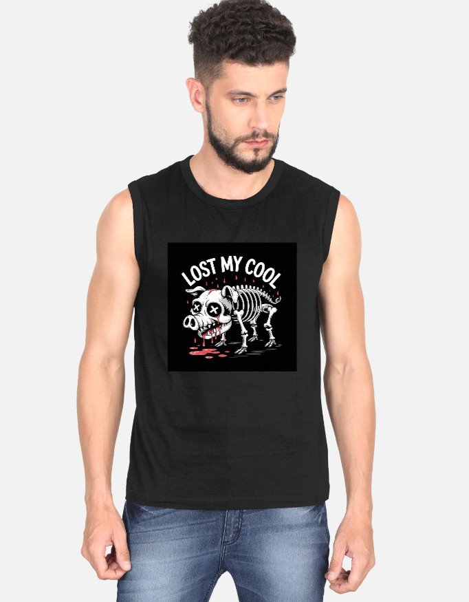 Men's Sleeveless T-Shirt - Image 5