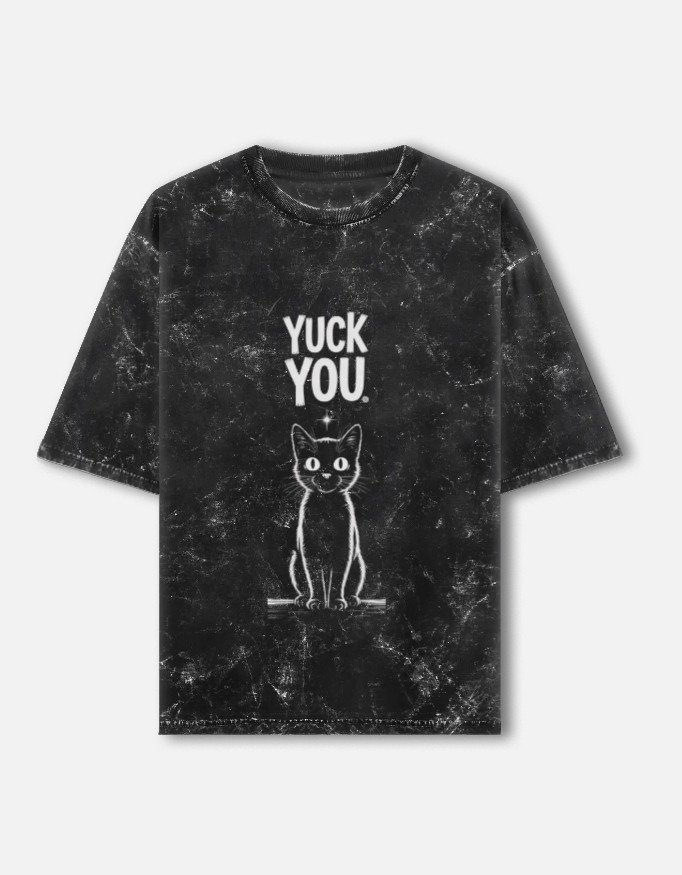 Unisex Acid Washed Oversized Tee - Image 11